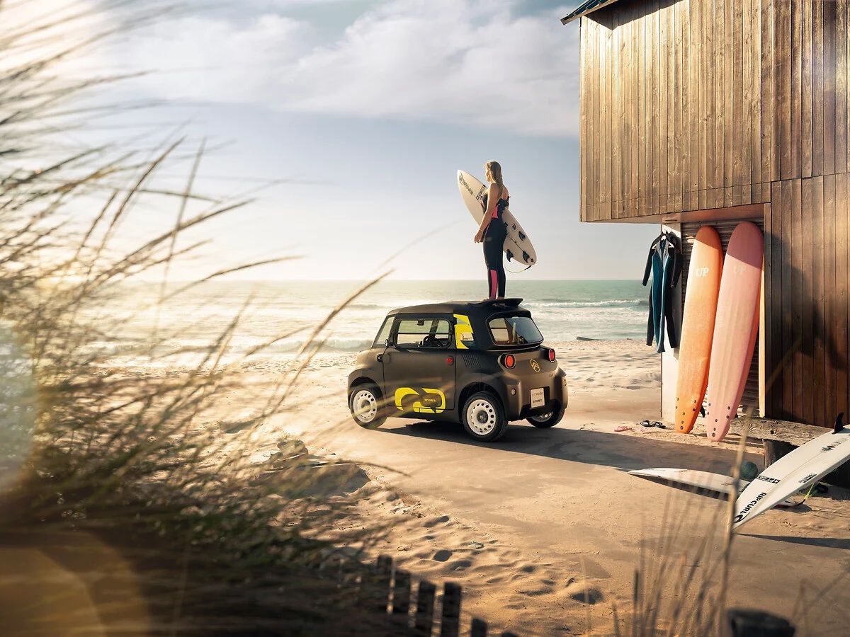 Το νέο Citroen Ami Rip Curl είναι εμπνευσμένο από το σέρφινγκ